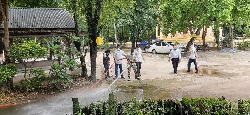 โครงการอบรมคุณธรรมจริยธรรม ผู้บริหารท้องถิ่น สมาชิกสภาเทศบาล พนักงานเทศบาล ลูกจ้างประจำและพนักงานจ้าง ประจำปีงบประมาณ พ.ศ. 2564 15 กันยายน 2564 ณ หอประชุมเทศบาลตำบลปักธงชัย