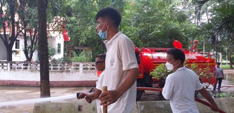 โครงการอบรมคุณธรรมจริยธรรม ผู้บริหารท้องถิ่น สมาชิกสภาเทศบาล พนักงานเทศบาล ลูกจ้างประจำและพนักงานจ้าง ประจำปีงบประมาณ พ.ศ. 2564 15 กันยายน 2564 ณ หอประชุมเทศบาลตำบลปักธงชัย