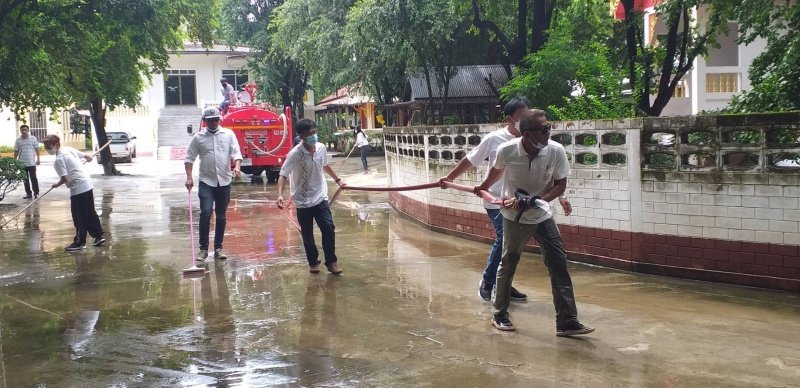 โครงการอบรมคุณธรรมจริยธรรม ผู้บริหารท้องถิ่น สมาชิกสภาเทศบาล พนักงานเทศบาล ลูกจ้างประจำและพนักงานจ้าง ประจำปีงบประมาณ พ.ศ. 2564 15 กันยายน 2564 ณ หอประชุมเทศบาลตำบลปักธงชัย