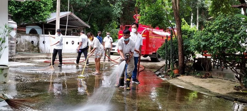 โครงการอบรมคุณธรรมจริยธรรม ผู้บริหารท้องถิ่น สมาชิกสภาเทศบาล พนักงานเทศบาล ลูกจ้างประจำและพนักงานจ้าง ประจำปีงบประมาณ พ.ศ. 2564 15 กันยายน 2564 ณ หอประชุมเทศบาลตำบลปักธงชัย