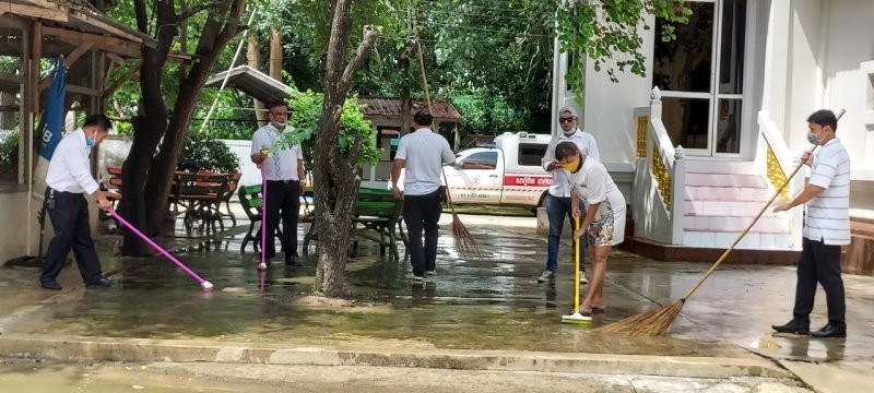 โครงการอบรมคุณธรรมจริยธรรม ผู้บริหารท้องถิ่น สมาชิกสภาเทศบาล พนักงานเทศบาล ลูกจ้างประจำและพนักงานจ้าง ประจำปีงบประมาณ พ.ศ. 2564 15 กันยายน 2564 ณ หอประชุมเทศบาลตำบลปักธงชัย