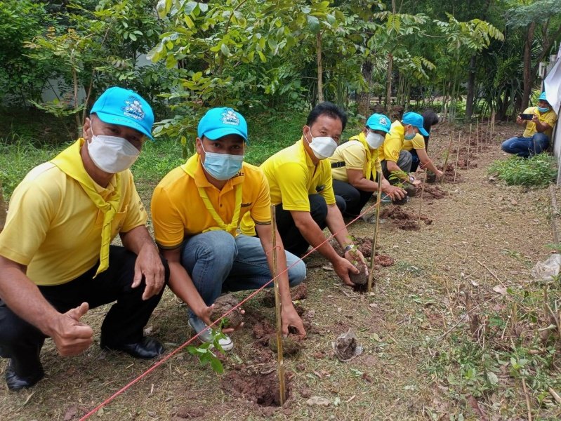 โครงการจิตอาสา เราทำดีด้วยหัวใจ เทศบาลตำบลปักธงชัย ร่วมปลูกต้นไม้ 23 กรกฎาคม 2564 ในเขตพื้นที่เทศบาลตำบลปักธงชัย