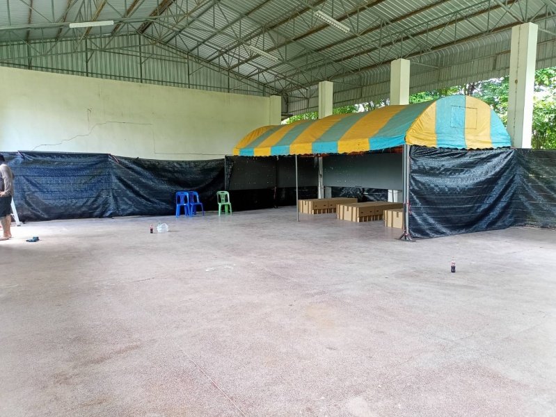 จัดเตรียมสถานที่กักกัน เฝ้าระวัง ป้องกัน และควบคุมโรคติดเชื้อไวรัสโคโรนา 2019 (โควิด - 19) ณ ศูนย์สามวัย เทศบาลตำบลปักธงชัย 20 กรกฎาคม 2564