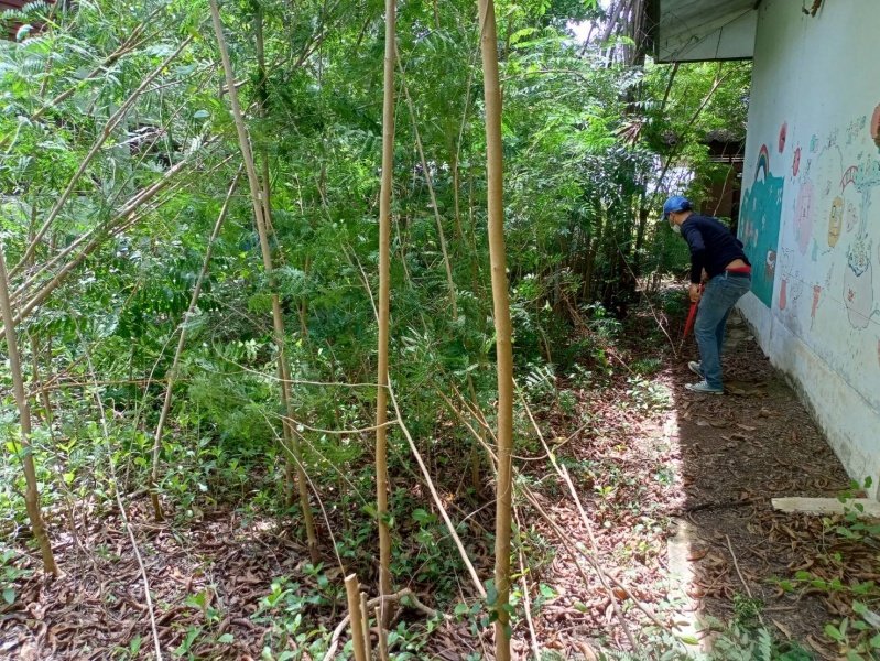 เทศบาลตำบลปักธงชัย เตรียมสถานที่ศูนย์แยกกักตัวในชุมชน Community Isolation (CI) ประจำปี พ.ศ. 2564 ณ โรงเรียนโพธิ์ทอง บ้านโรงนา ตำบลเมืองปัก อำเภอปักธงชัย จังหวัดนครราชสีมา
