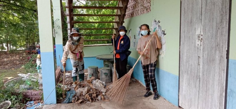 เทศบาลตำบลปักธงชัย เตรียมสถานที่ศูนย์แยกกักตัวในชุมชน Community Isolation (CI) ประจำปี พ.ศ. 2564 ณ โรงเรียนโพธิ์ทอง บ้านโรงนา ตำบลเมืองปัก อำเภอปักธงชัย จังหวัดนครราชสีมา