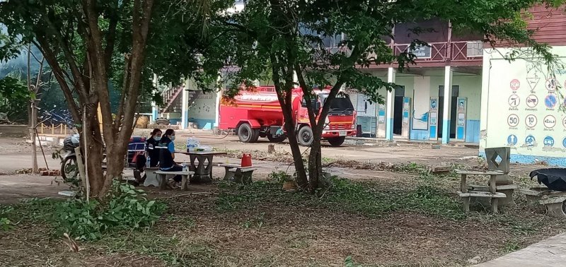 เทศบาลตำบลปักธงชัย เตรียมสถานที่ศูนย์แยกกักตัวในชุมชน Community Isolation (CI) ประจำปี พ.ศ. 2564 ณ โรงเรียนโพธิ์ทอง บ้านโรงนา ตำบลเมืองปัก อำเภอปักธงชัย จังหวัดนครราชสีมา