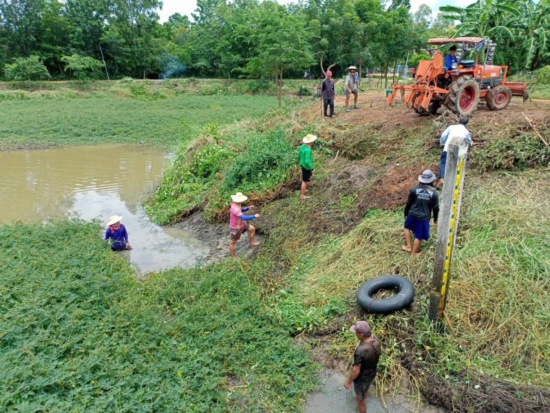 โครงการคลองสวยน้ำใสเทศบาลตำบลปักธงชัย ประจำปี พ.ศ. 2564 วันที่ 4 กันยายน 2564 ณ บ้านนาแค หมู่ที่ 4 ตำบลเมืองปัก อำเภอปักธงชัย จังหวัดนครราชสีมา