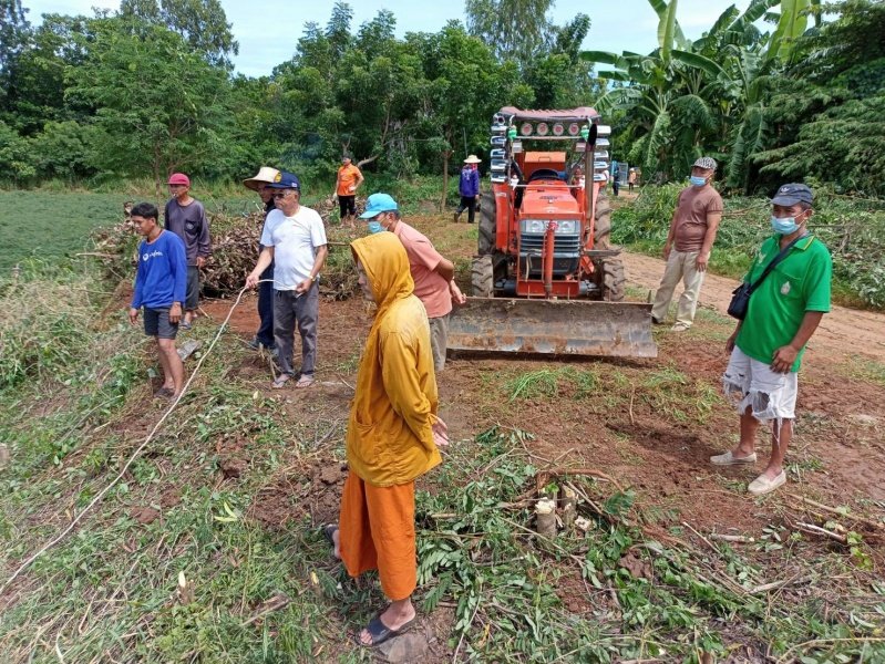 โครงการคลองสวยน้ำใสเทศบาลตำบลปักธงชัย ประจำปี พ.ศ. 2564 วันที่ 4 กันยายน 2564 ณ บ้านนาแค หมู่ที่ 4 ตำบลเมืองปัก อำเภอปักธงชัย จังหวัดนครราชสีมา