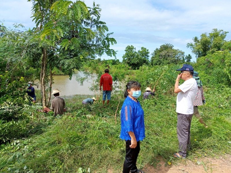 โครงการคลองสวยน้ำใสเทศบาลตำบลปักธงชัย ประจำปี พ.ศ. 2564 วันที่ 4 กันยายน 2564 ณ บ้านนาแค หมู่ที่ 4 ตำบลเมืองปัก อำเภอปักธงชัย จังหวัดนครราชสีมา