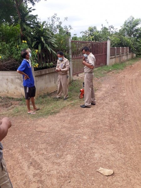 กองช่าง เทศบาลตำบลปักธงชัยออกสำรวจขยายเขตไฟฟ้า ประจำปีงบประมาณ พ.ศ. 2564