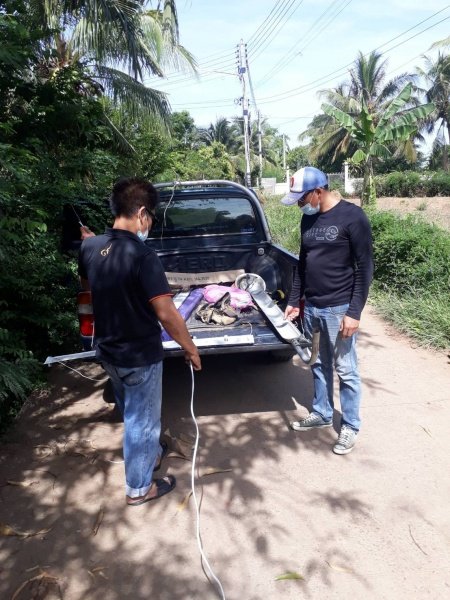 กองช่าง เทศบาลตำบลปักธงชัยเพิ่มจึด ซ่อมแซมไฟฟ้าสาธารณะหมู่บ้าน ไตรมาส 3 ประจำเดือนเมษายน - มิถุนายน 2564