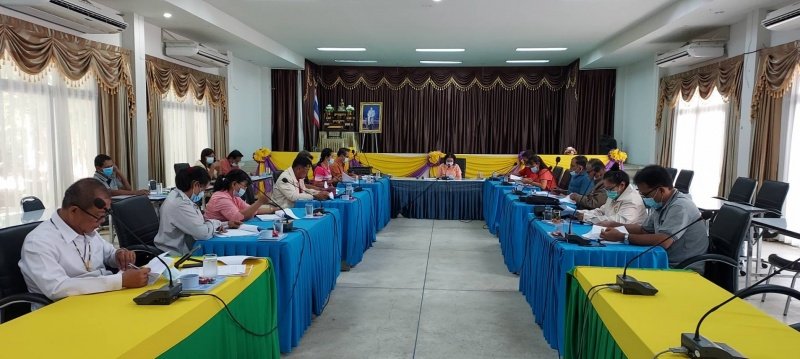 เทศบาลตำบลปักธงชัย ประชุมคณะกรรมการจัดทำแผนพัฒนาฯ 2564 ณ หอประชุมเทศบาลตำบลปักธงชัย