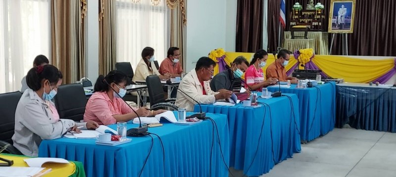 เทศบาลตำบลปักธงชัย ประชุมคณะกรรมการจัดทำแผนพัฒนาฯ 2564 ณ หอประชุมเทศบาลตำบลปักธงชัย