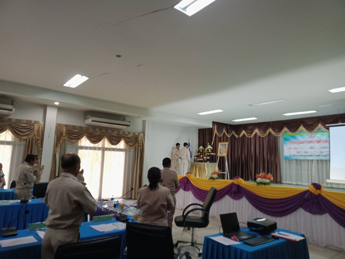 ประชุมสภาเทศบาลตำบลปักธงชัย สมัยสามัญ สมัยแรก ครั้งที่ 1 ประจำปี 2568