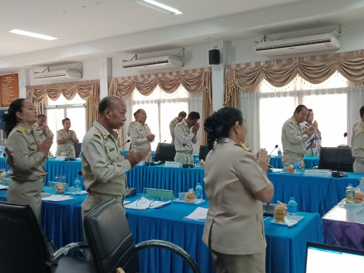 ประชุมสภาเทศบาลตำบลปักธงชัย สมัยสามัญ สมัยแรก ครั้งที่ 1 ประจำปี 2568