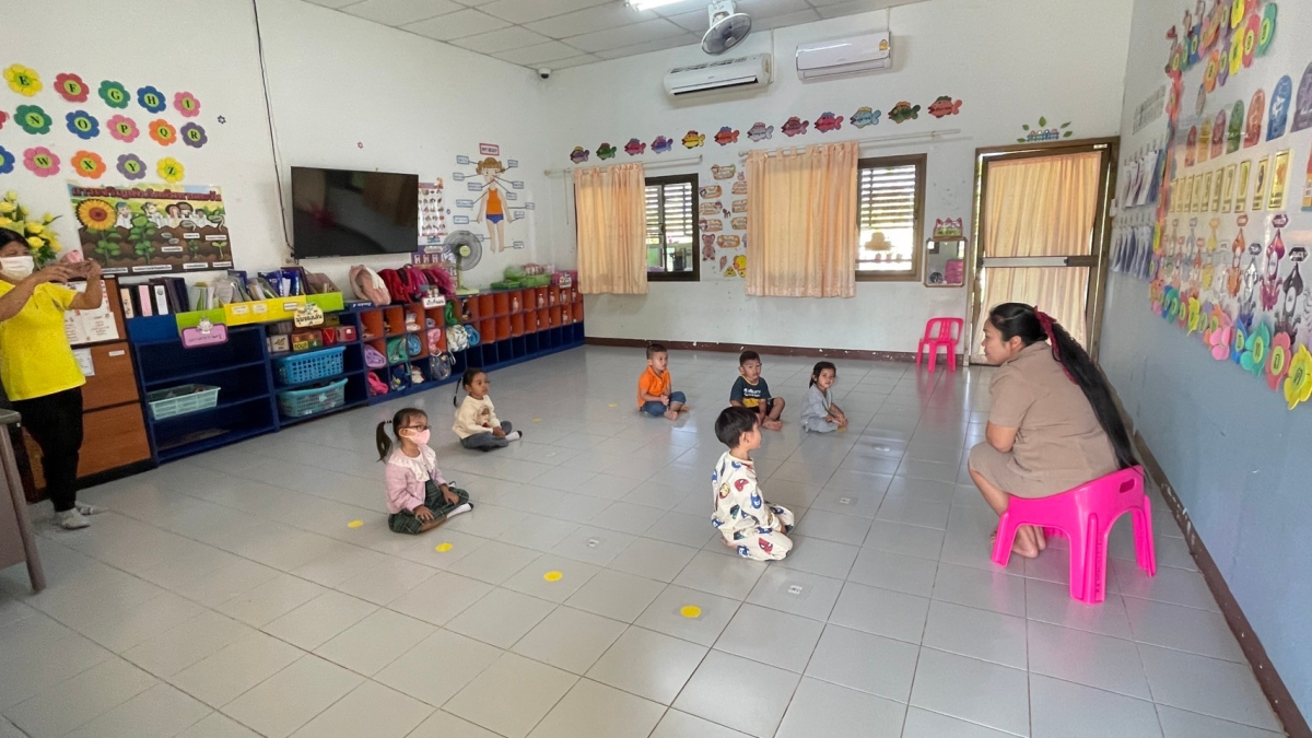 ศูนย์พัฒนาเด็กเล็ก เทศบาลตำบลปักธงชัย รับการประเมินจากสำนักงานรับรองมาตรฐานและประเมินคุณภาพการศึกษา สมศ.