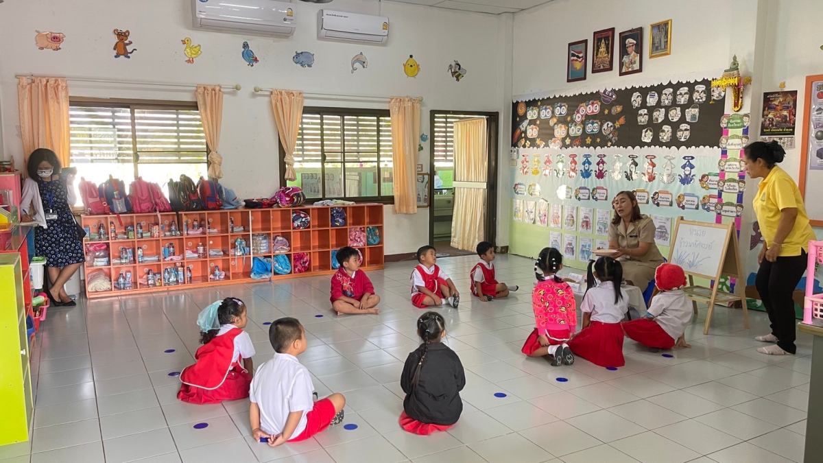 ศูนย์พัฒนาเด็กเล็ก เทศบาลตำบลปักธงชัย รับการประเมินจากสำนักงานรับรองมาตรฐานและประเมินคุณภาพการศึกษา สมศ.