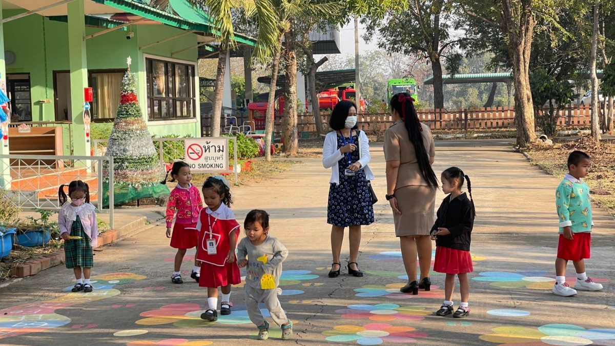 ศูนย์พัฒนาเด็กเล็ก เทศบาลตำบลปักธงชัย รับการประเมินจากสำนักงานรับรองมาตรฐานและประเมินคุณภาพการศึกษา สมศ.