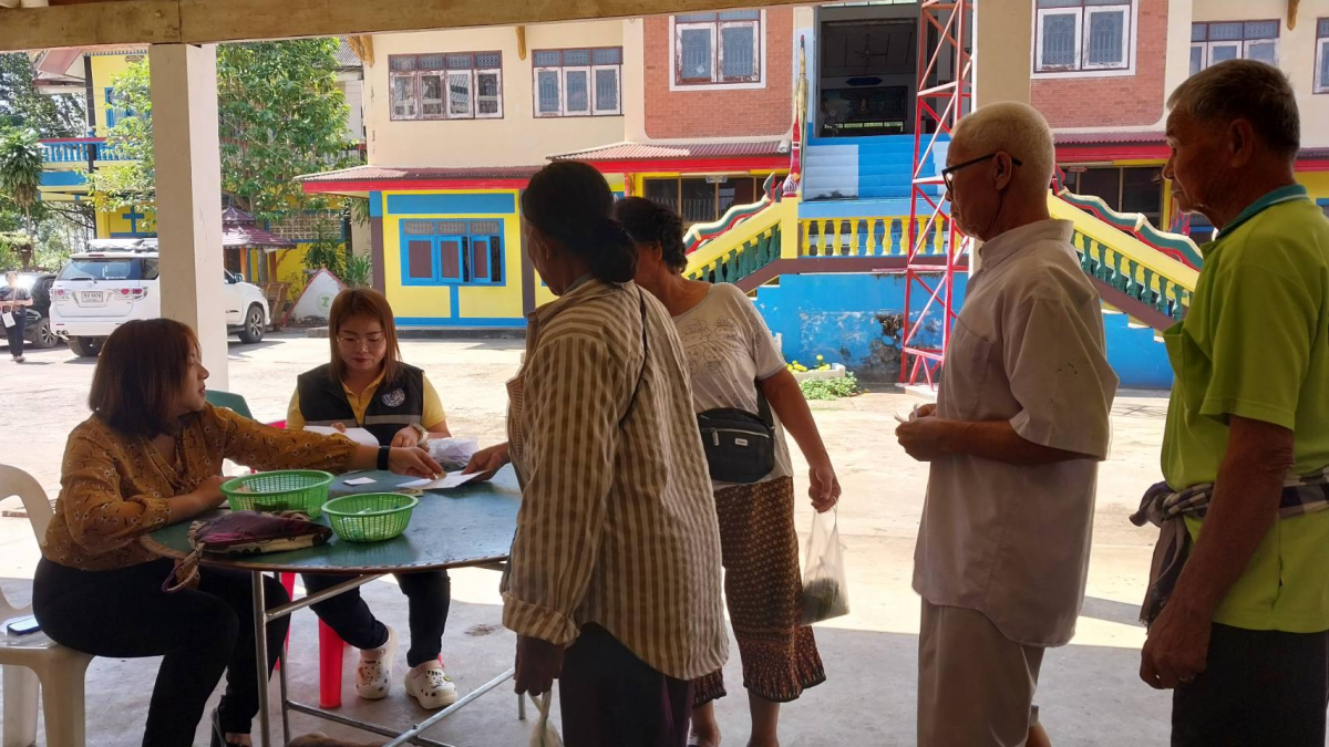 เทศบาลตำบลปักธงชัย ออกจ่ายเบี้ยยังชีพผู้สูงอายุ ผู้พิการ ผู้ป่วยฯ และบริการจัดเก็บค่าธรรมเนียมการเก็บขนขยะ ประจำเดือนมีนาคม 2568