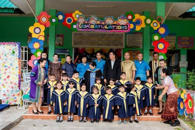 ศูนย์พัฒนาเด็กเล็กเทศบาลตำบลปักธงชัย จัดพิธีมอบวุฒิบัตรบัณฑิตน้อย ประจำปีการศึกษา 2567 วันที่ 21 มีนาคม 2568