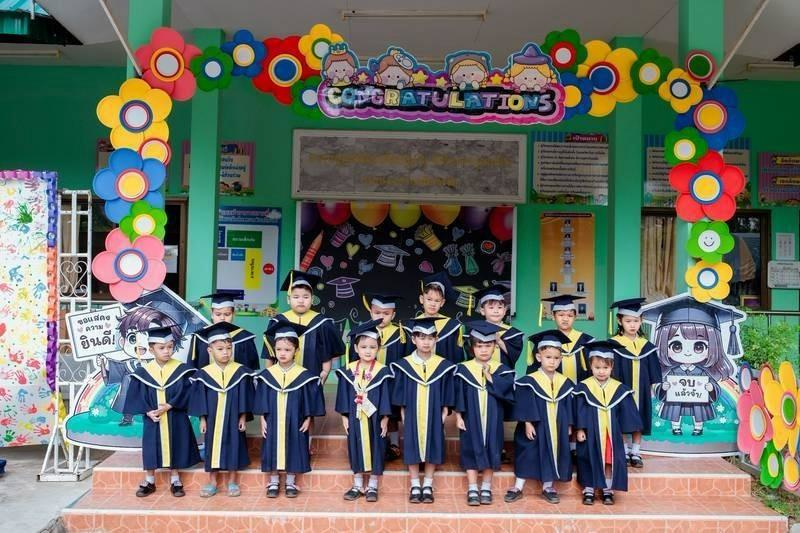 ศูนย์พัฒนาเด็กเล็กเทศบาลตำบลปักธงชัย จัดพิธีมอบวุฒิบัตรบัณฑิตน้อย ประจำปีการศึกษา 2567 วันที่ 21 มีนาคม 2568