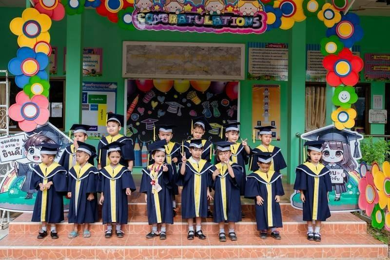 ศูนย์พัฒนาเด็กเล็กเทศบาลตำบลปักธงชัย จัดพิธีมอบวุฒิบัตรบัณฑิตน้อย ประจำปีการศึกษา 2567 วันที่ 21 มีนาคม 2568